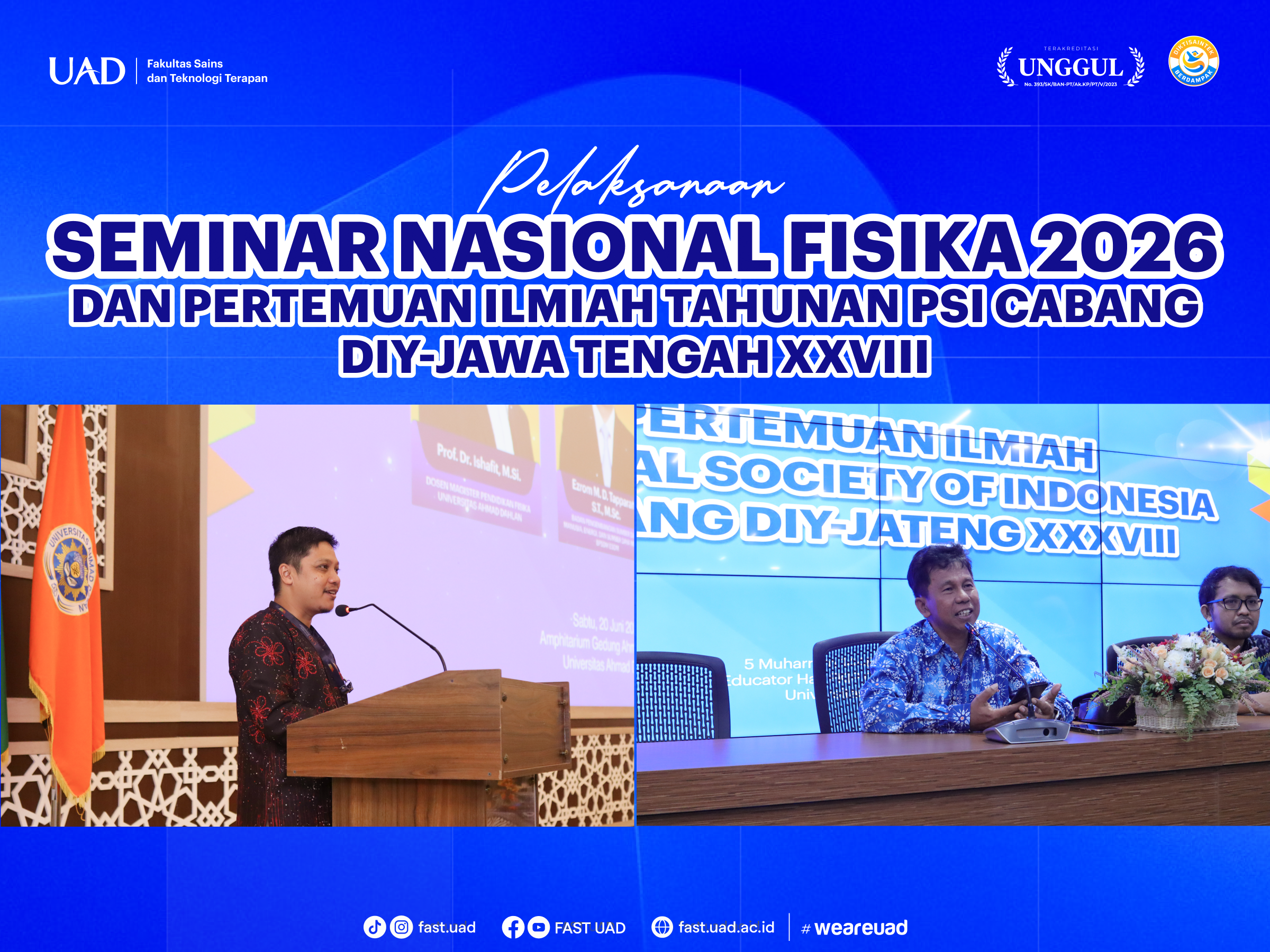 Rangkaian Acara SNF 2026 FAST UAD