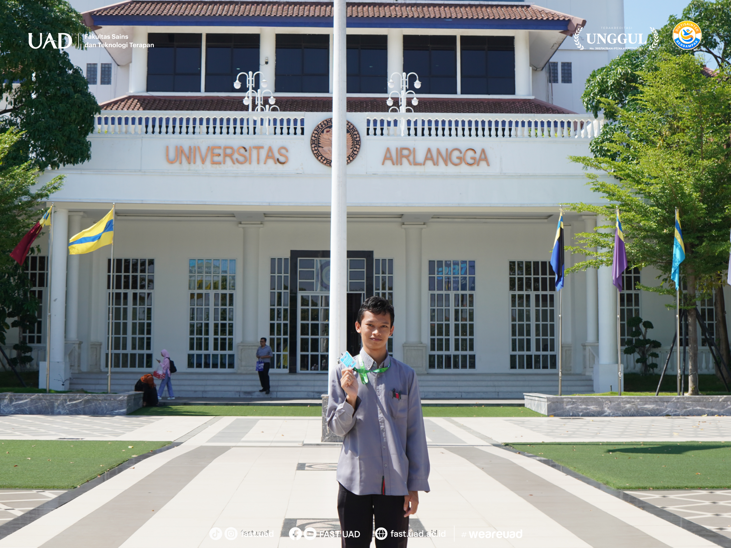 Muh Faiz Hasan mahasiswa Biologi UAD lolos ke ON-MIPA Tingkat Nasional 2026